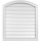Ekena Millwork Arch Top Surface Mount PVC Gable Vent w/ 2"W x 2"P Brickmould Sill Frame, 28"W x 30"H GVPAR28X3003SN - alternate 1
